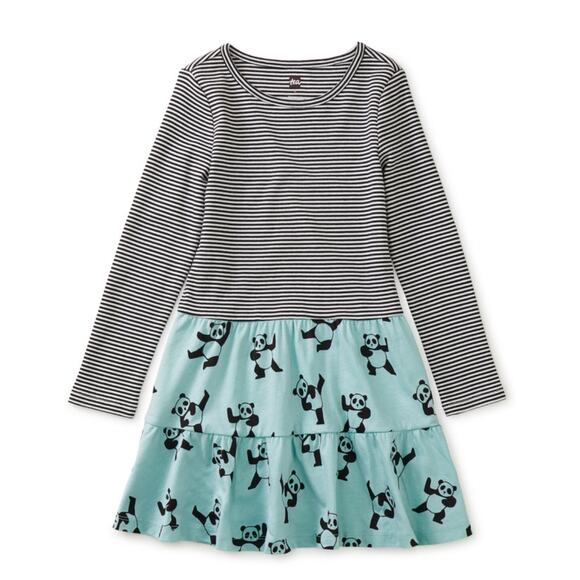 Tea Collection NWT Kung Fu Panda Tiered Skirted Twirl Dress. Size 2